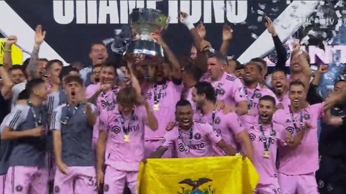 Messi, Inter Miami formasıyla Ligler Kupası'nı kazandı
