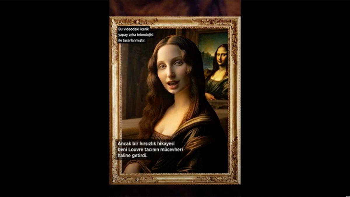 Yapay zeka işi: Mona Lisa'nın hırsızlık efsanesi