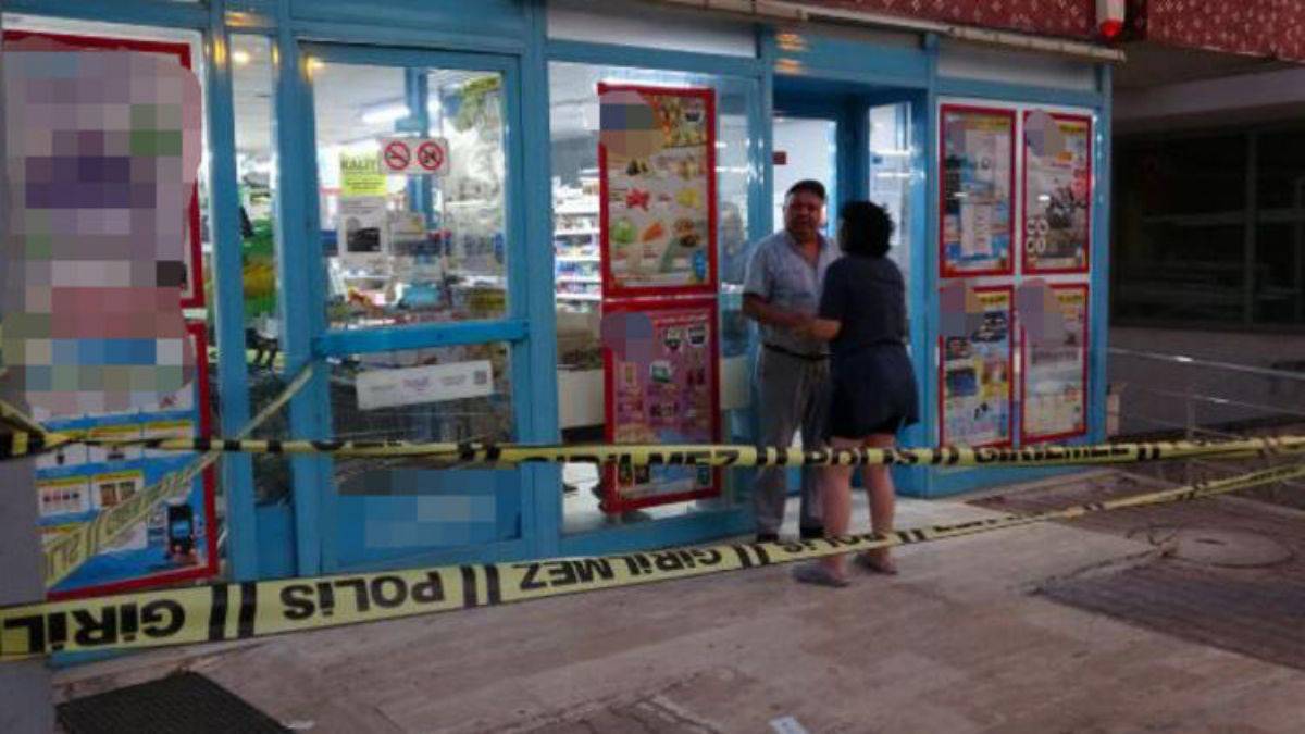 Eşini çalıştığı markette kalbinden bıçaklayarak öldürdü