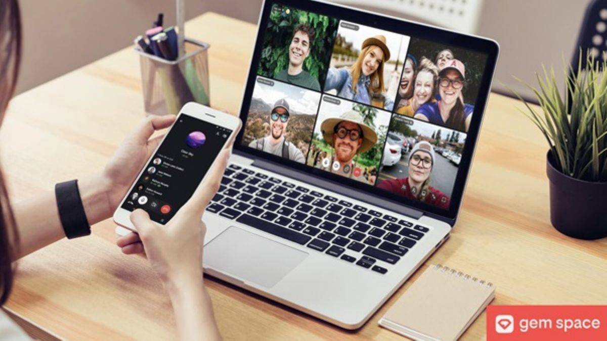 Ücretsiz ve durduraksız: Gem Space'te video konferanslarte