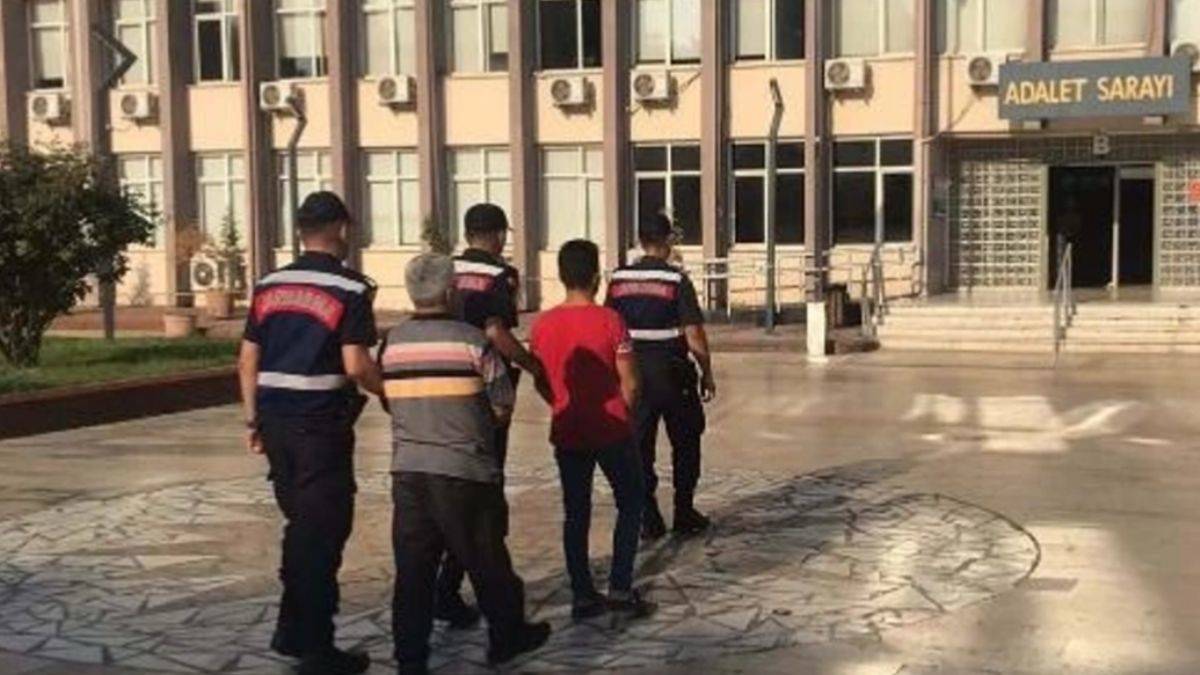 Baba-oğul 1 ton esrarla yakalandı!