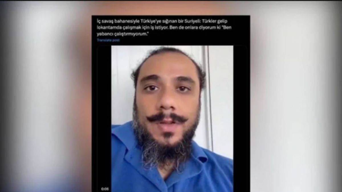 Tiyatrocu çıkan 'sahte Suriyeli' gözaltına alındı