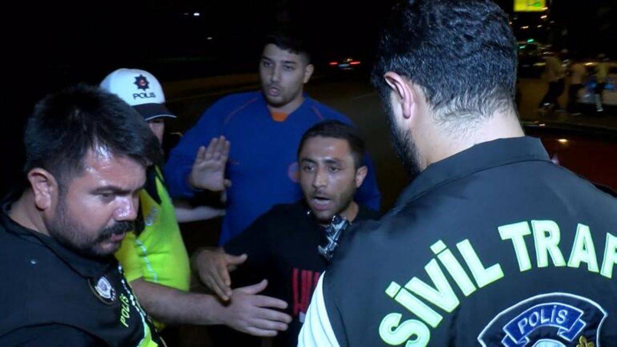 Sürücü: 'Biz sana abi diyoruz sen hala...'