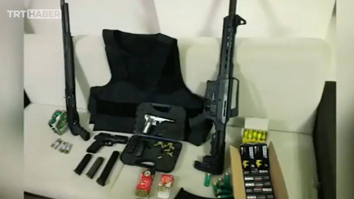 'Şehit polis Hakan Telli' operasyonundan görüntüler