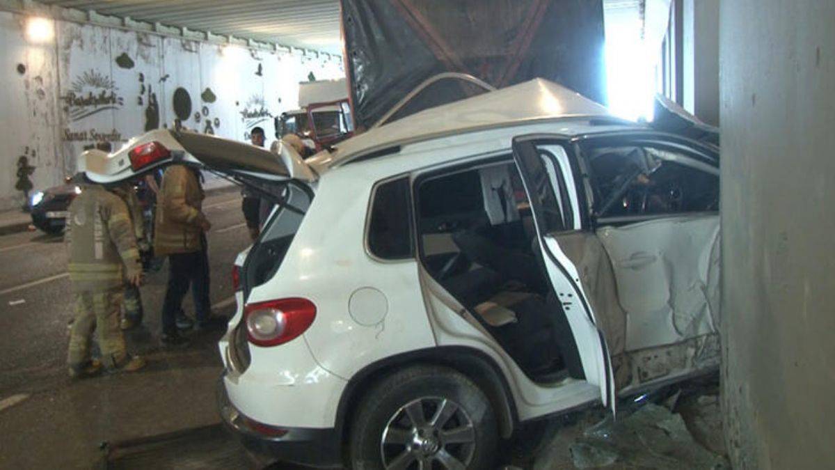 Başakşehir'de kaza: 1'i ağır 2 yaralı