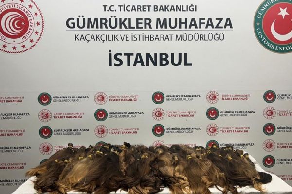 İstanbul Havalimanı'nda kaçak insan saçı operasyonu