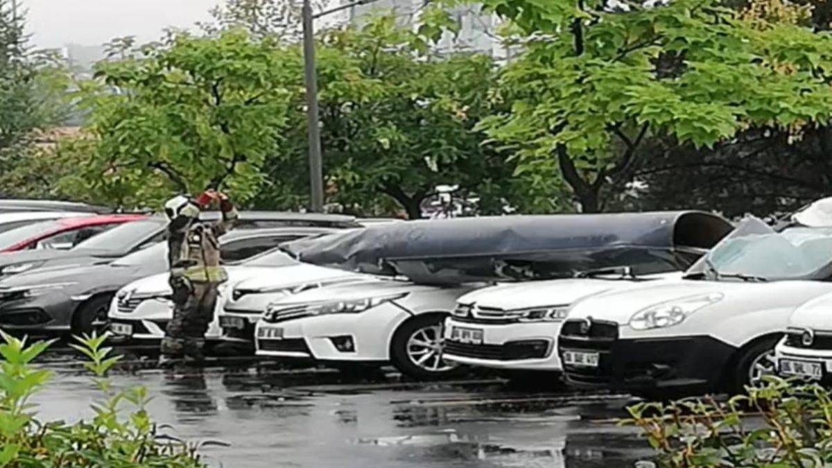 Savaş uçağından parça düştü! MSB'den açıklama