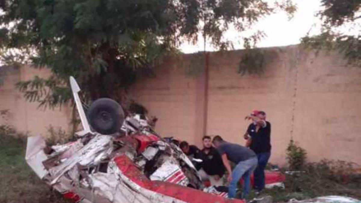 Cinsiyet açıklama partisinde uçak yere çakıldı