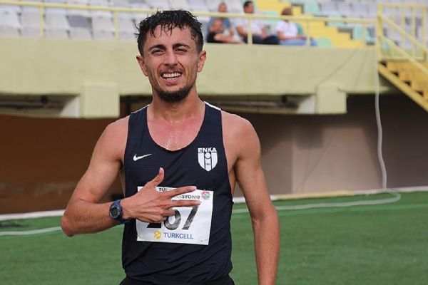Milli atlet Salih Korkmaz'dan yeni rekor