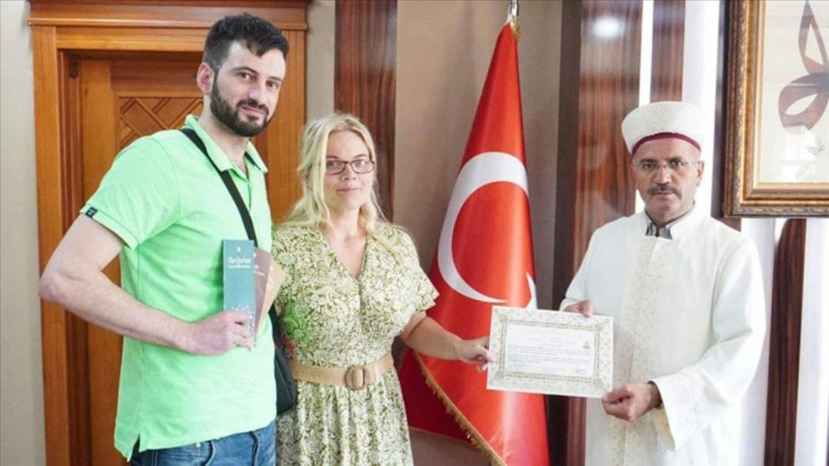 İngiltere vatandaşı Garderton, Aksaray'da Müslüman oldu