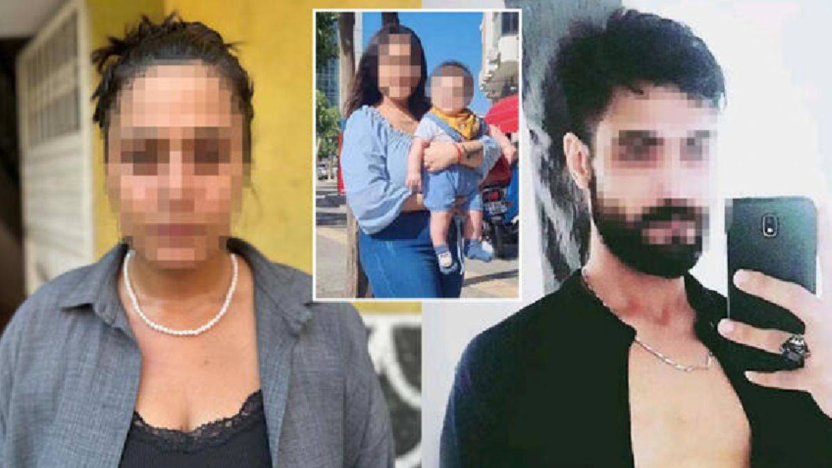 Bebeği kaçırıp eşine mermi videoları gönderdi