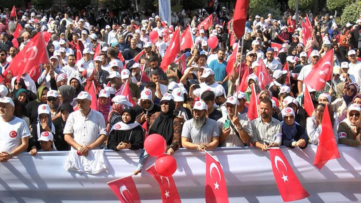 LGBT sapkınlığına karşı yürüyüş açıklaması