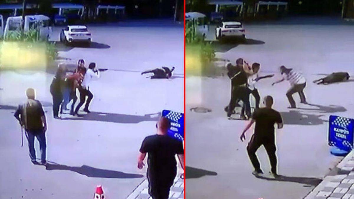 Pompalı tüfekli dayı cinayetinin görüntüsü ortaya çıktı