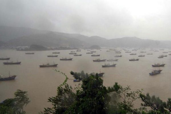 Çin Haikui Tayfunu sebebiyle sel ve şiddetli yağışlara mahkum