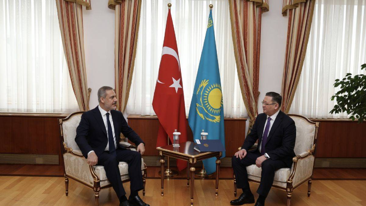 Hakan Fidan'ın Kazakistan ziyaretinde kritik gelişme