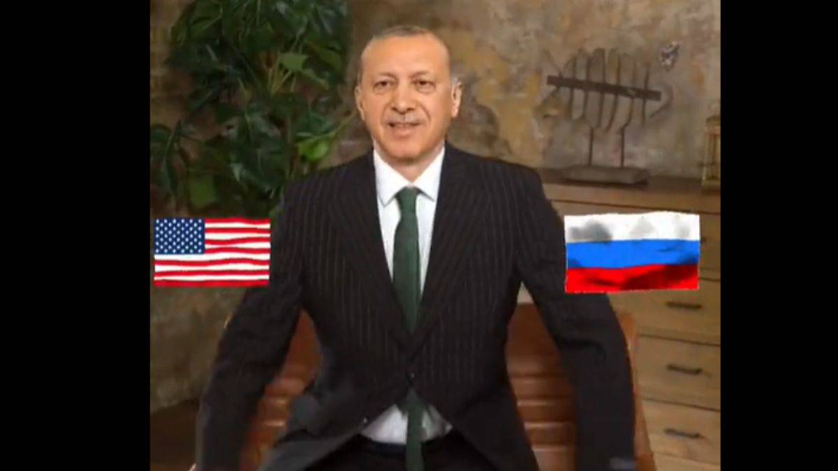 Komedi programında Erdoğan ile dalga geçildi