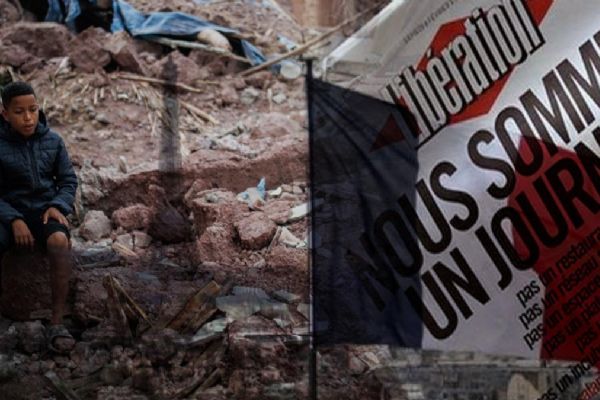 Fas'taki deprem sonrası iğrençleşen Fransa medyasına ''Türkiye'' örneğiyle cevap verdiler
