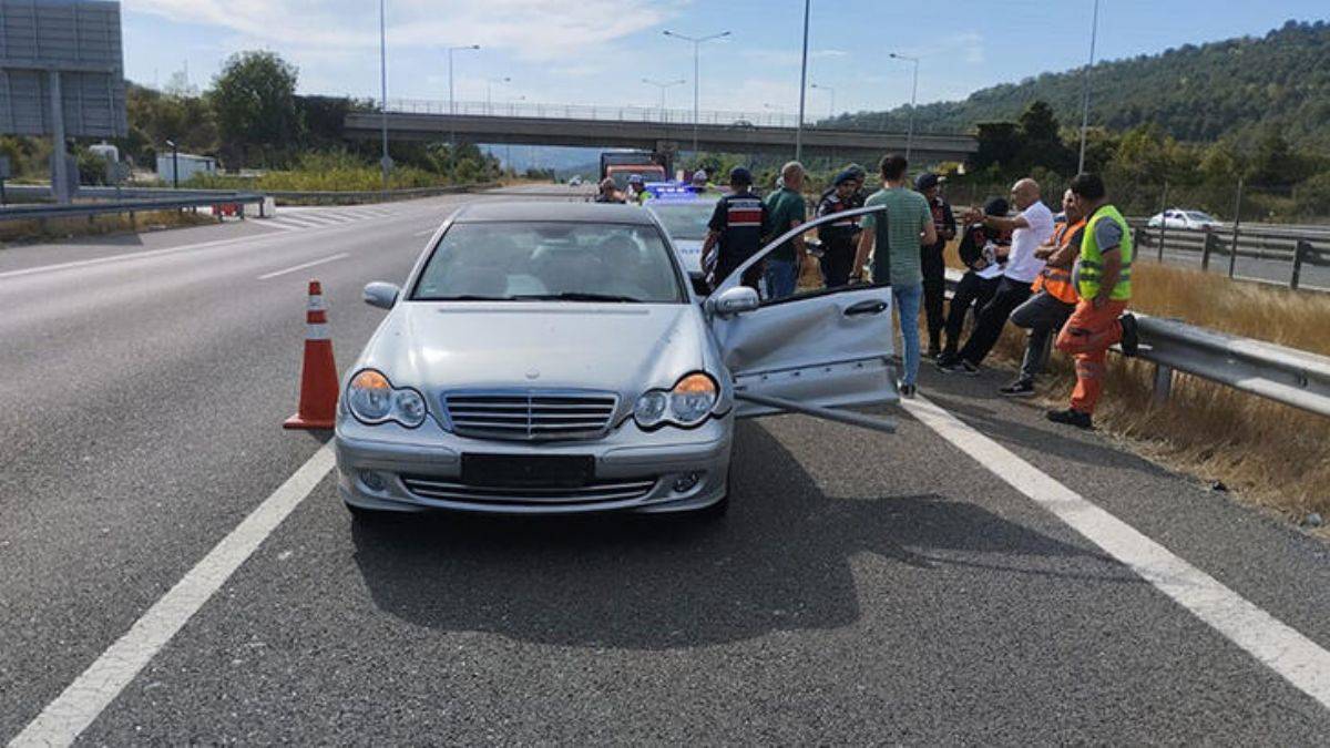 Köpeğe çarpan araçtan inen kadın kazada öldü