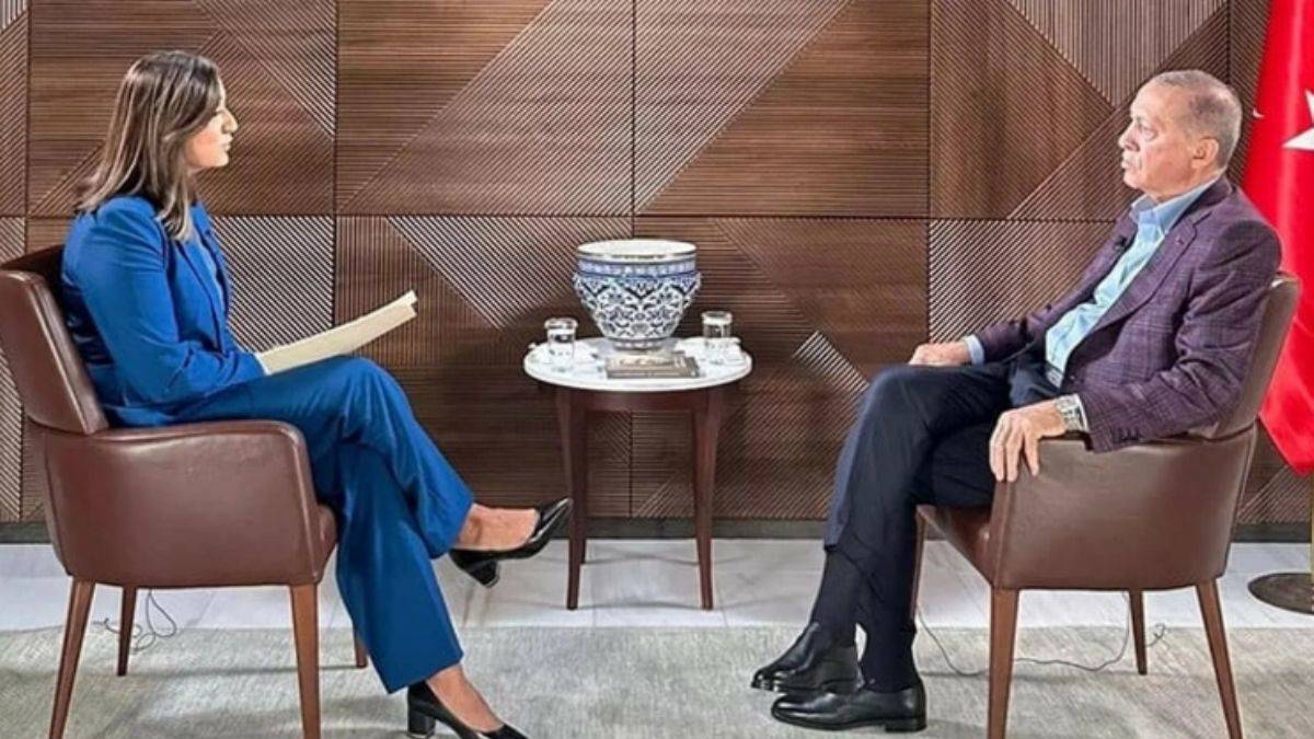 Erdoğan ABD kanalına konuştu: 'Sözümü kesme...'