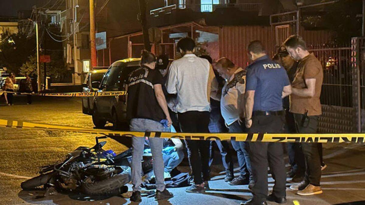 Pusu kurup, motosiklet sürücüsünü öldürdüler