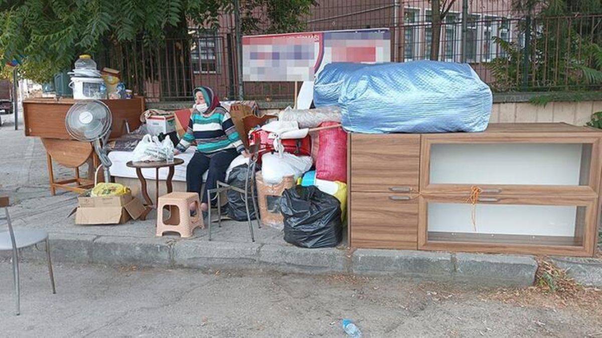 Anlaştığı ev başkasına kiralandı, hasta kadın sokakta kaldı