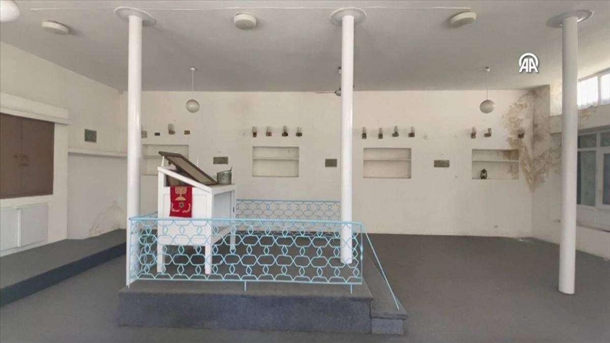 Son Afganistan Yahudisi'nin sinagogu