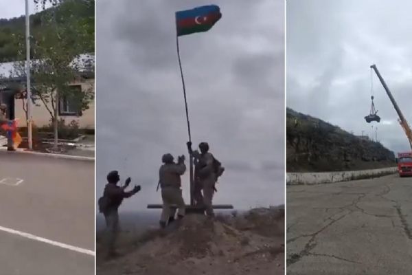 Sözde Ermeni rejimin paçavraları tek tek kaldırılıyor!