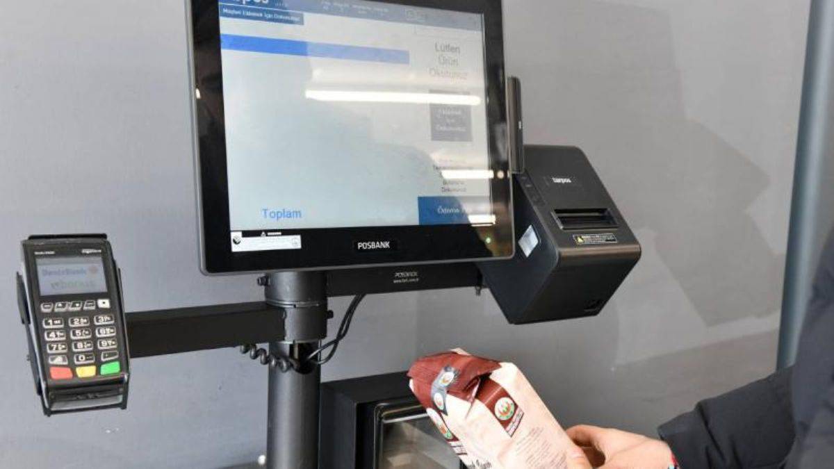 Tarım Kredi'de kasiyersiz alışveriş dönemi