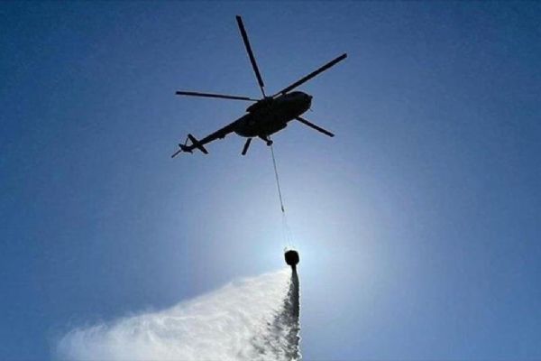 ''Hava Rezerv Gücü''nden yangınla mücadeleye büyük destek