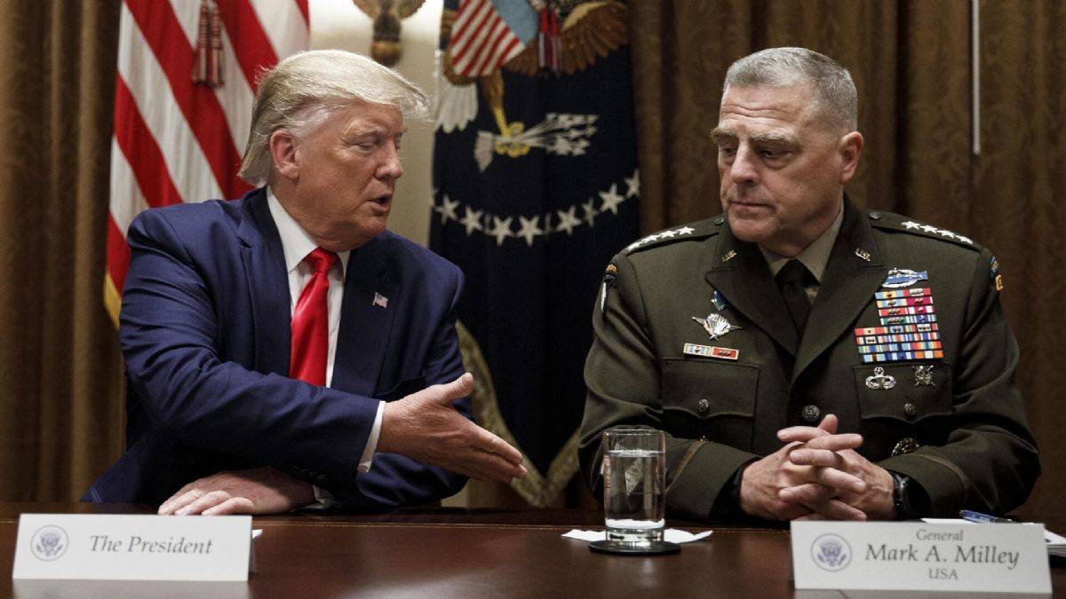 Trump: Milley, idamlık iş yaptı