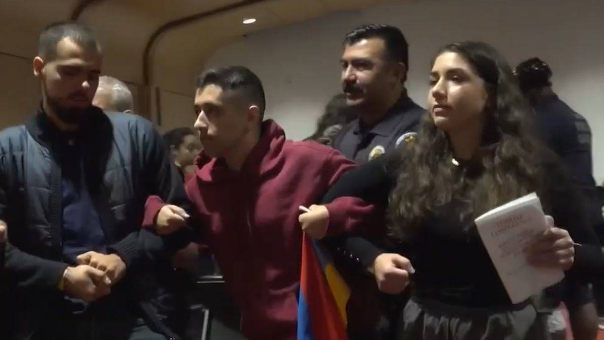 Türkiye'nin ABD'deki konferansında Ermeni eylemi