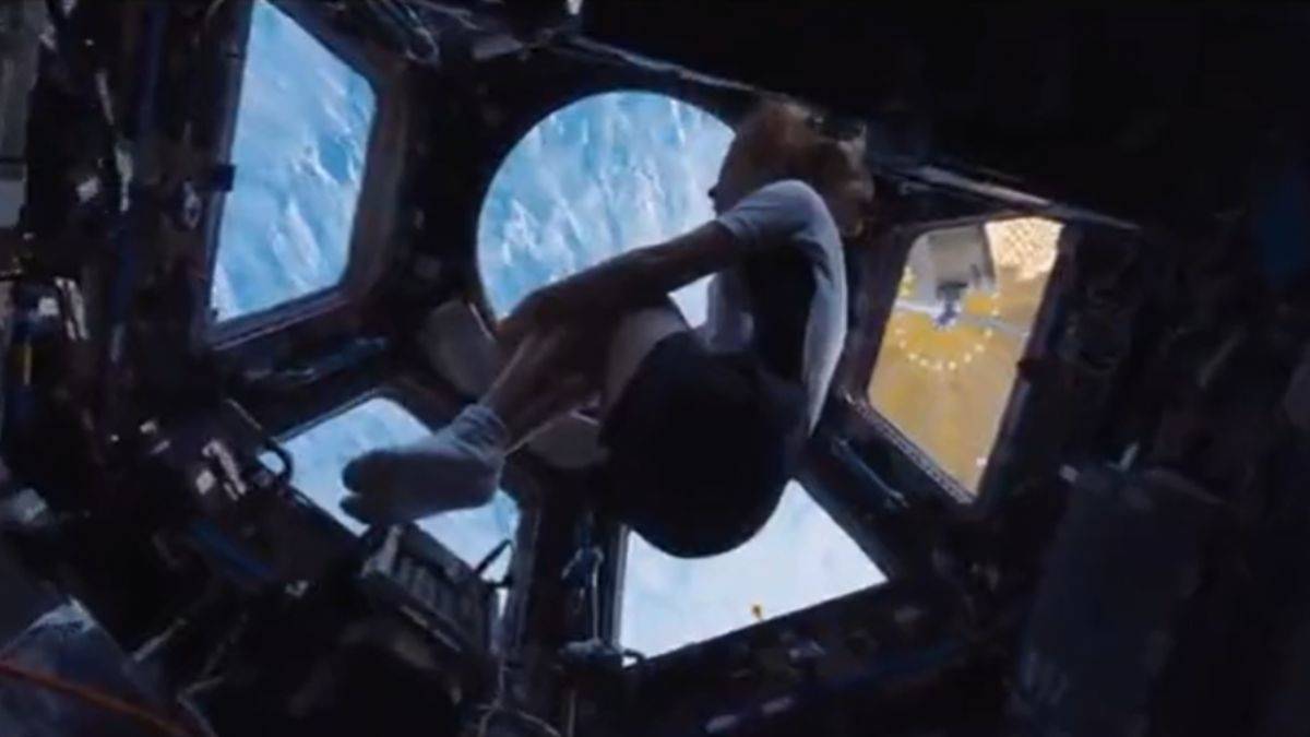 Uzayda çekilen ilk uzun metrajlı filmi anlattı