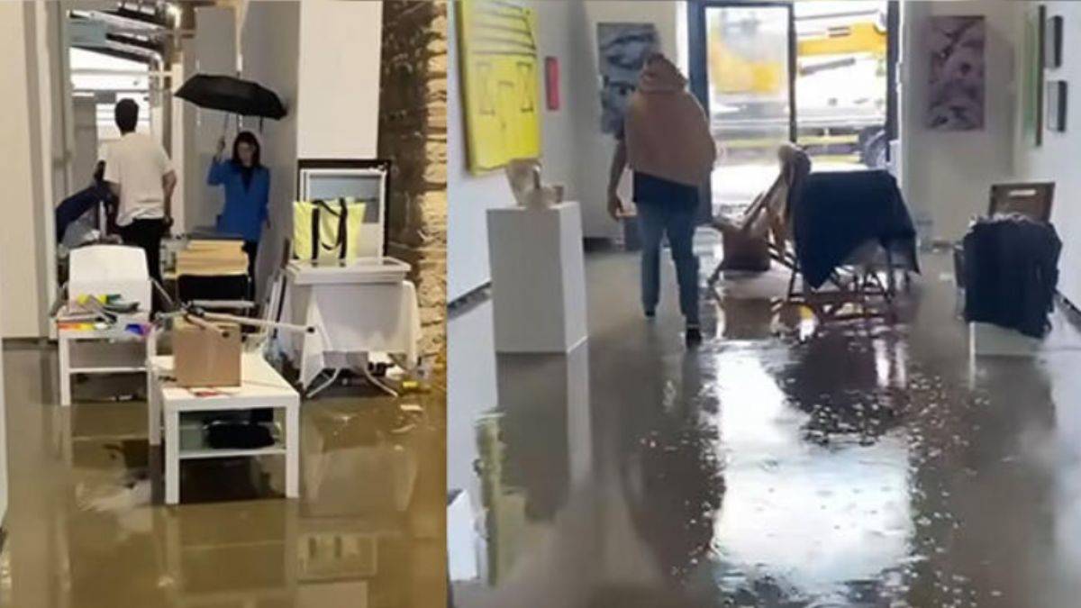 Dünyaca ünlü mekanı su bastı! Contemporary İstanbul'dan açıklama