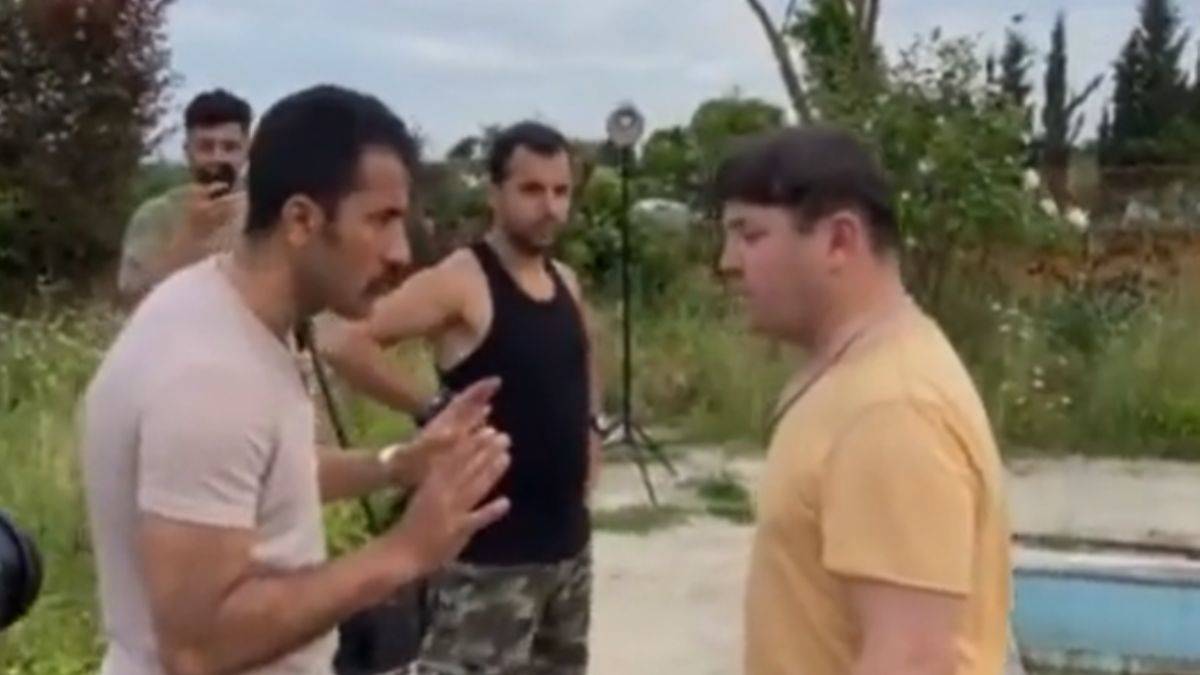 Film çekiminde yaşananlar gündem oldu