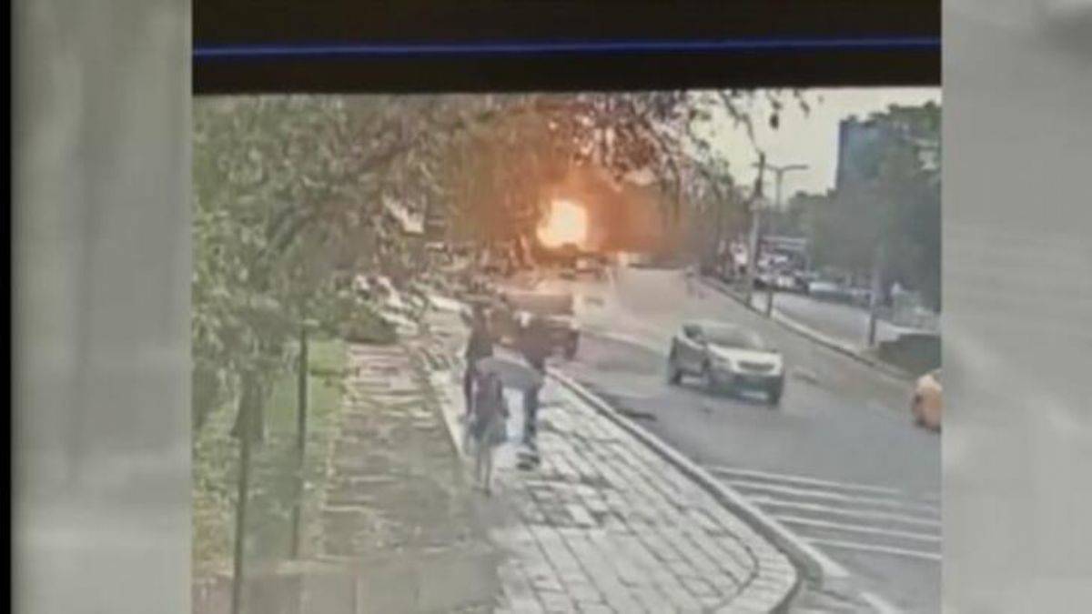 Ankara'daki bombalı saldırı anı görüntüleri paylaşıldı
