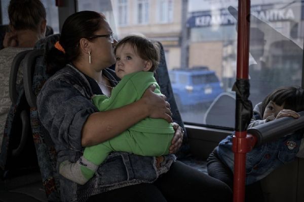 Rusya'nın ilhak ettiği bölgelerden Ukrayna'ya göç