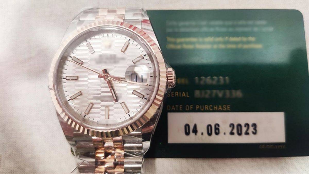 7,6 milyon liralık 15 kol saatine el konuldu