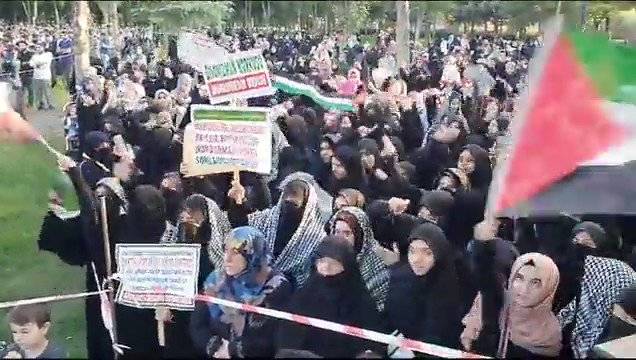 HÜDA-PAR'dan Filistine destek