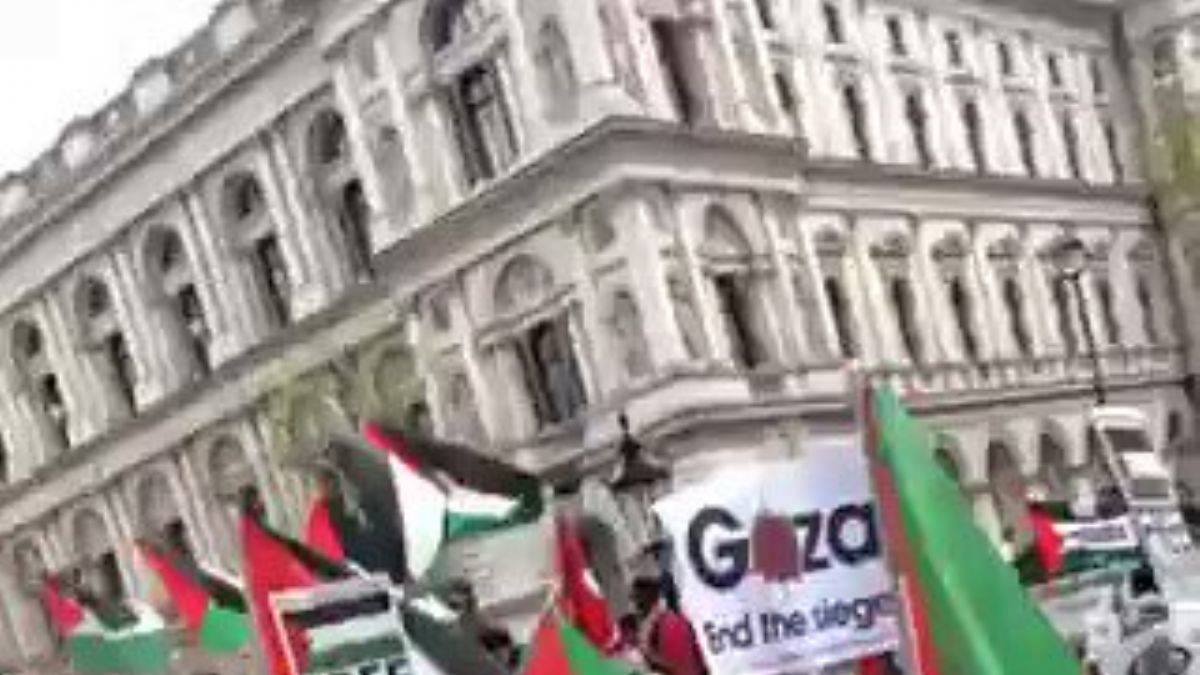 Londra'dan Filistin'e destek