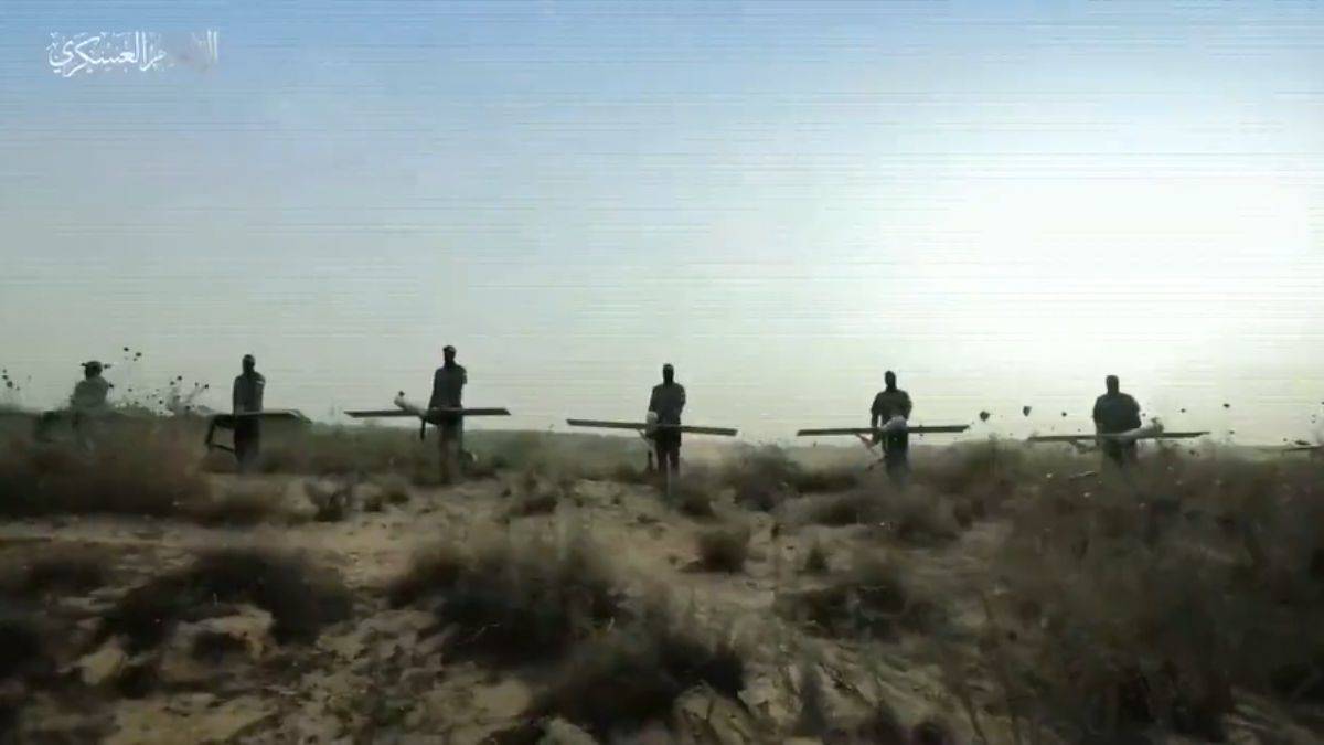 Hamas: İsrail hedefleri kamikaze dronlarla vuruldu