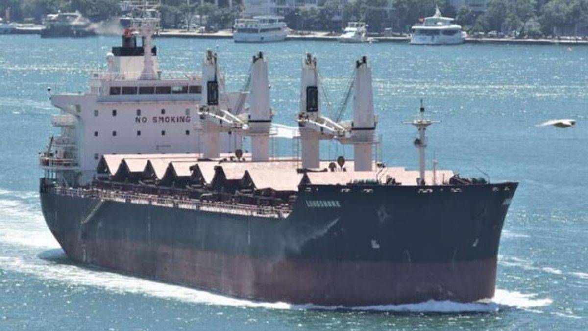 Kolombiya'dan gelen gemiye Karadeniz'de operasyon