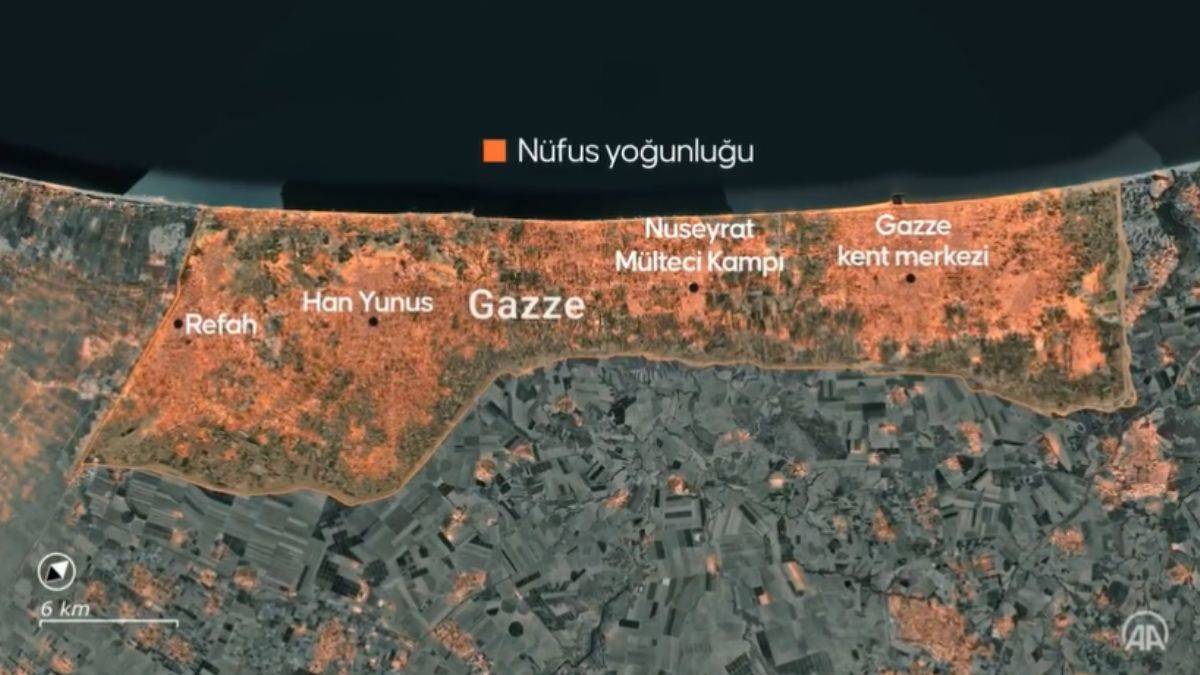 2 milyon Filistinli! Dünyanın en sıkışık şehri Gazze