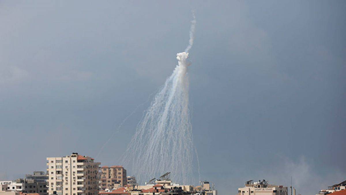 Gazze'de gündüz gözüyle soykırım suçu! Fosfor bombası atılıyor