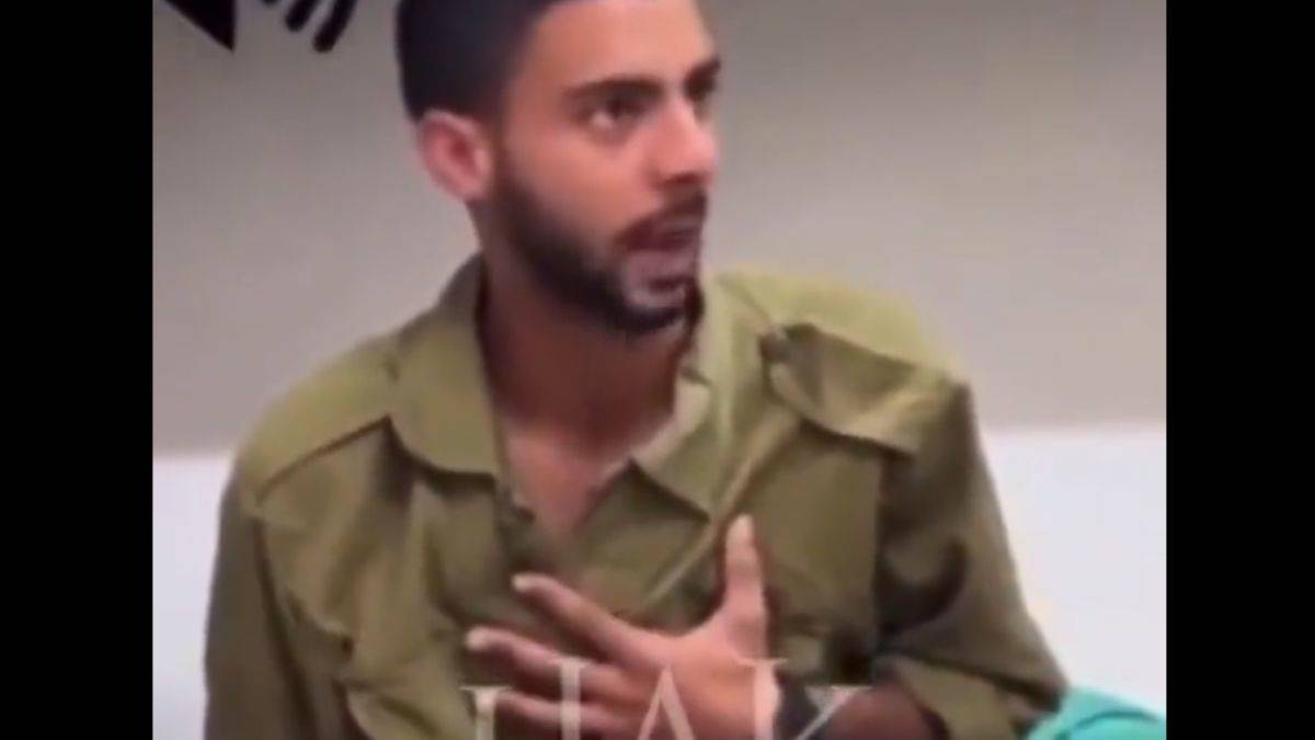 Esir İsrail askeri af dileyip söz verdi