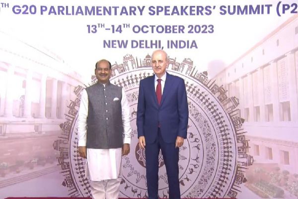 P20 Zirvesi Yeni Delhi'de başladı! TBMM Başkanı Kurtulmuş da katıldı