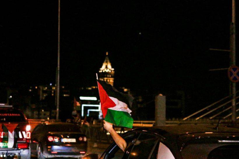 İstanbul, Filistin’e destek için ayağa kalktı