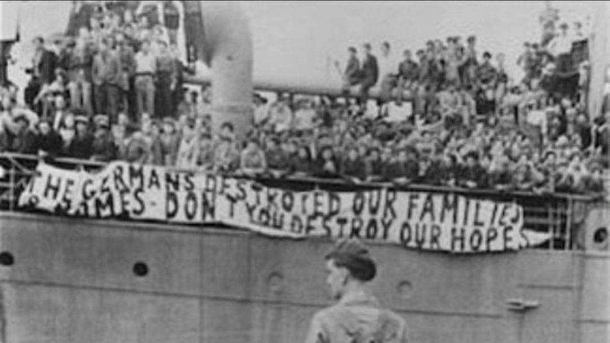 Yahudiler Filistin kıyılarına ilk geldiklerinde ne dedi?