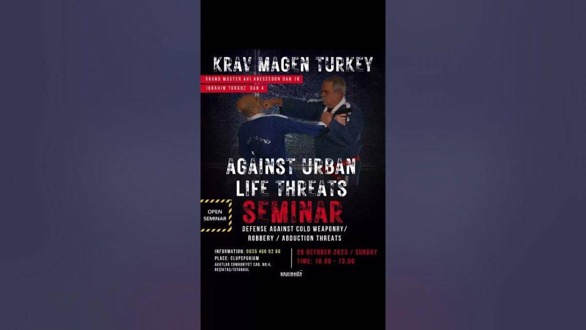 Türkiye'de İsraillilere 'Krav Magen' eğitimi