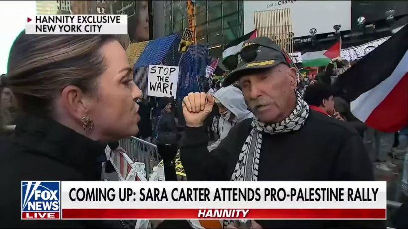 New York’ta ABD’li muhabire tokat gibi cevap! Başı kesilen bebek yalanına isyan etti: Sürekli uyduruyorsunuz