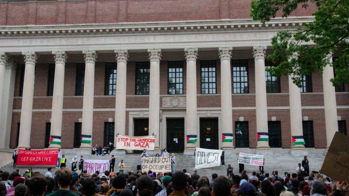 Harvard'da 'Filistin-İsrail' kavgası